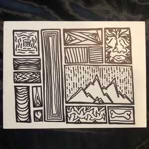 ToadLeNior original Art Canvas